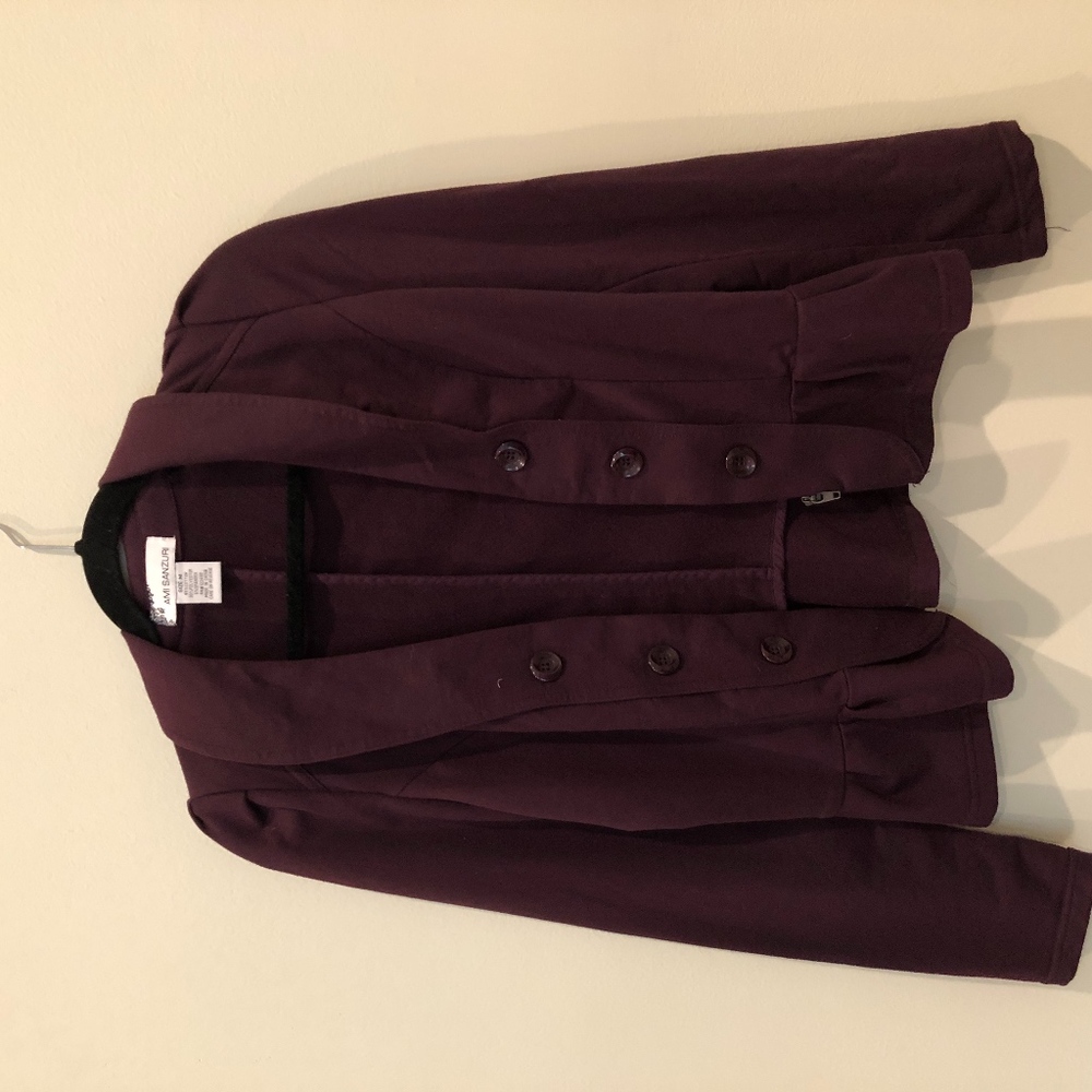 purple blazer